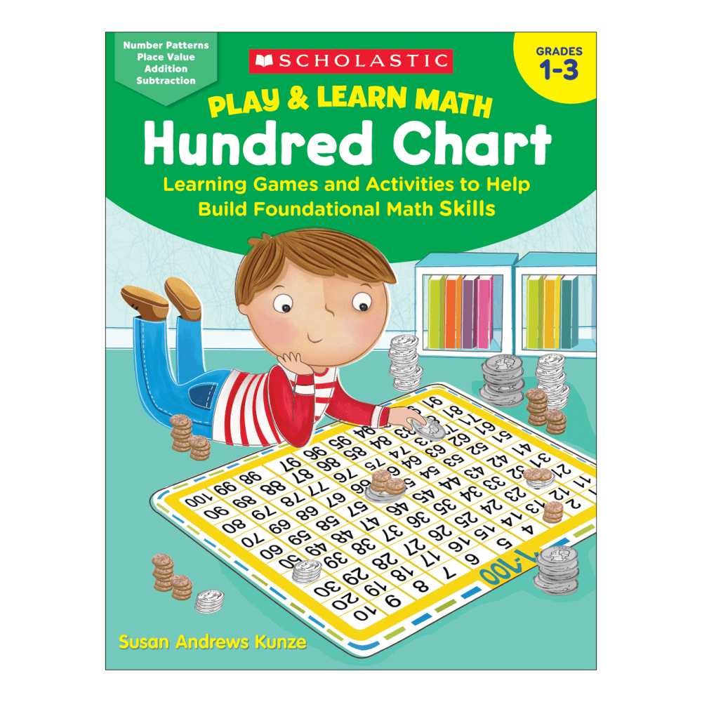 Scholastic Play & Learn Math: Hundred Chart, Grades 1-3