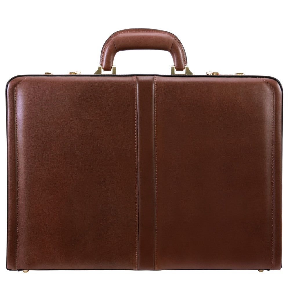 McKleinUSA Reagan Leather Attach? Case, Brown