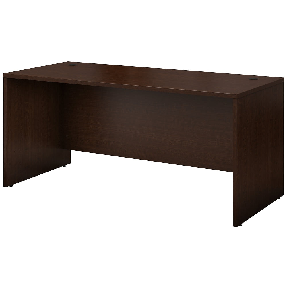 Bush Business Furniture Components Office 66inW Computer Desk, Mocha Cherry, Standard Delivery