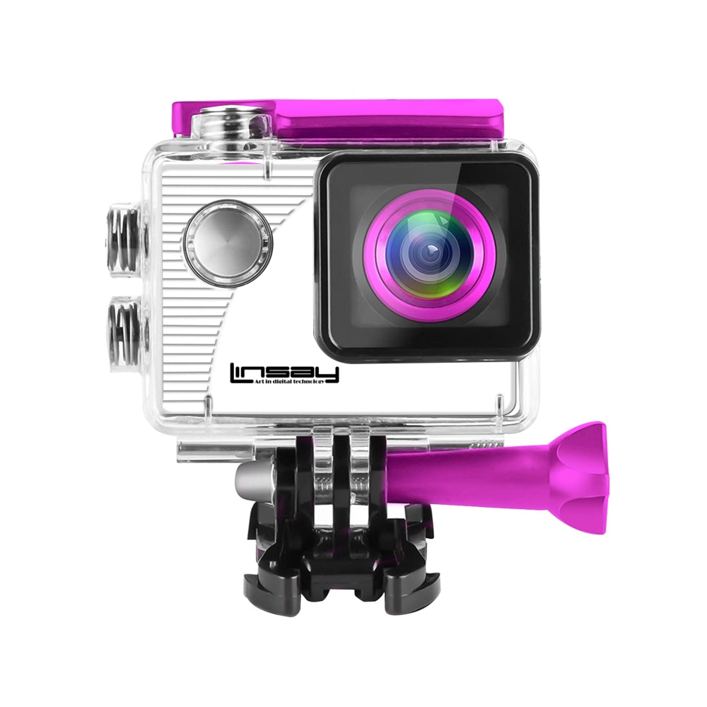 Linsay Kids Funny 5.0-Megapixel Action Camera, Pink, X5000AP