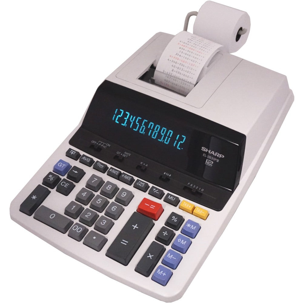 Sharp EL-2630PIII Printing Calculator