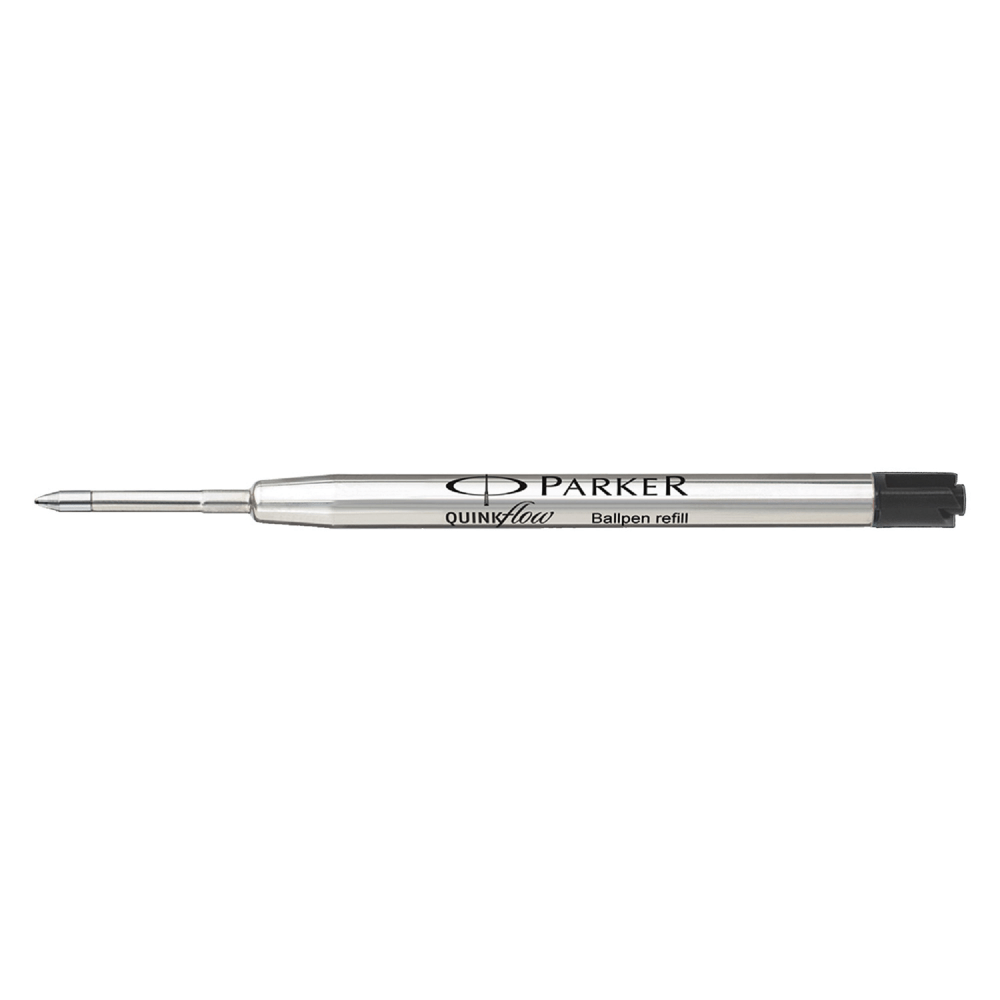 Parker Ballpoint Pen Refill, Medium Point, 1.0 mm, Black