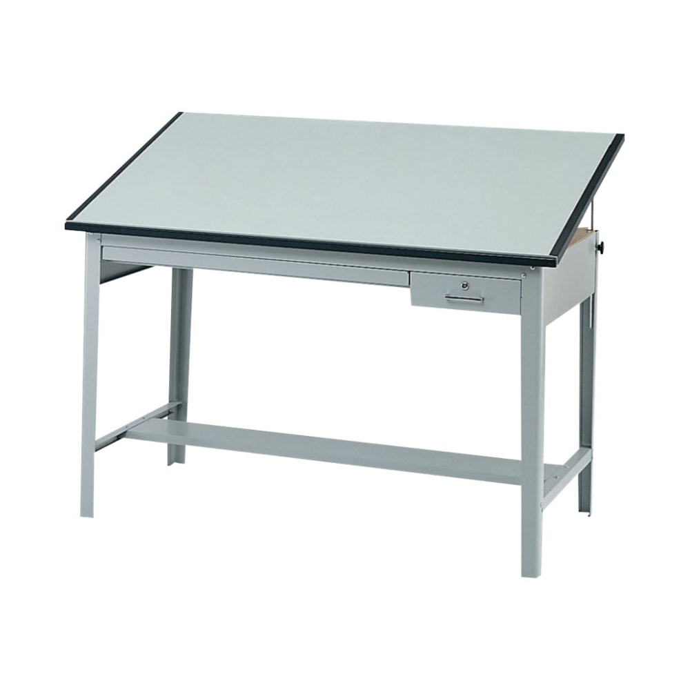 Safco Precision Drafting Tabletop, 72inW, Green