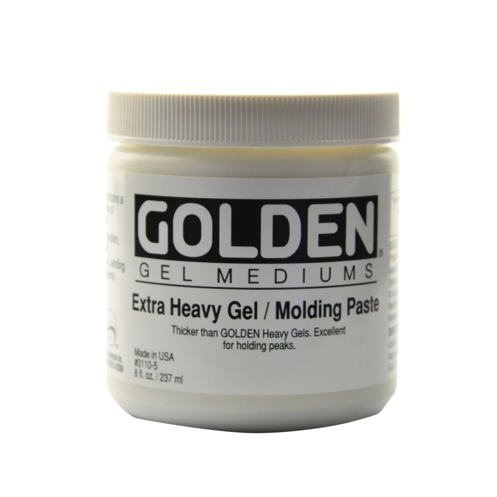 Golden Molding Paste, Extra-Heavy Gel Mix, 8 Oz