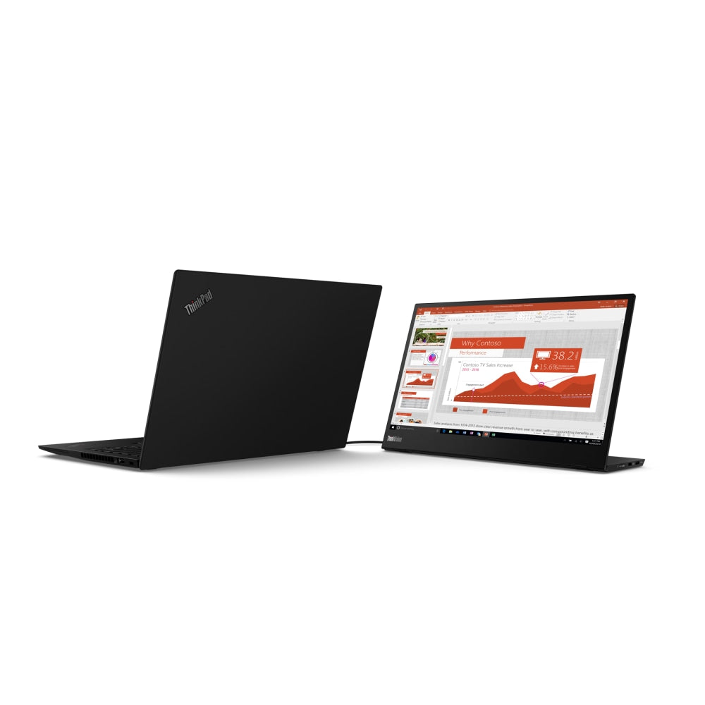 Lenovo ThinkVision M14 14in FHD IPS USB-C Portable Monitor, 6JZ113