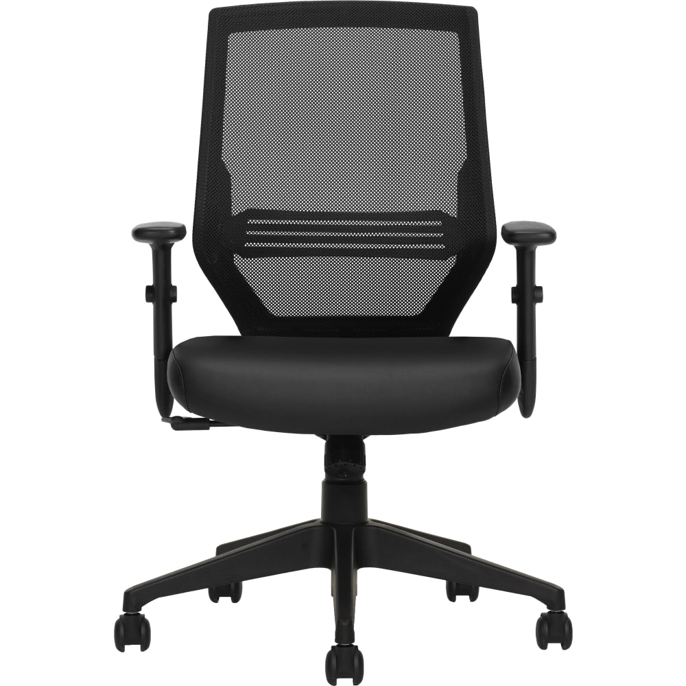 Offices To Go Mesh Mid-Back Office Chair, Black