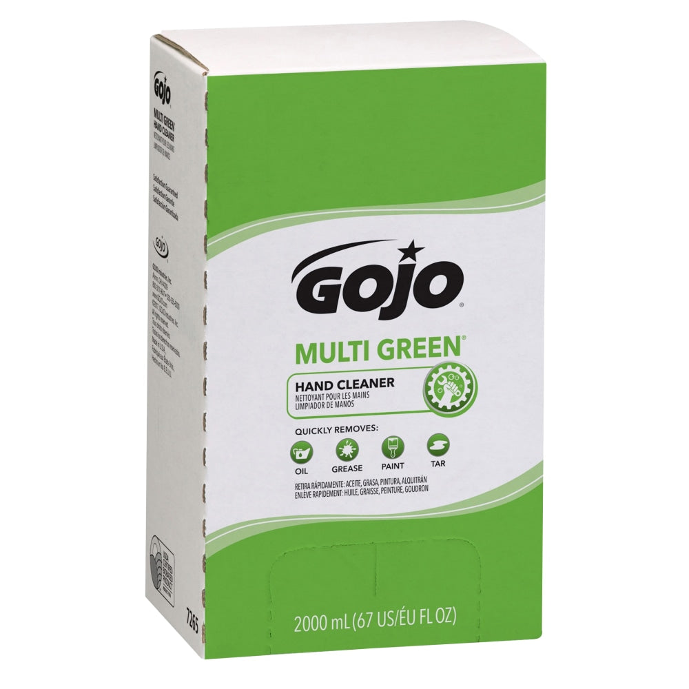 GOJO Multi-Green Gel Hand Soap Cleaner, Citrus Scent, 6.76 Oz Bottle