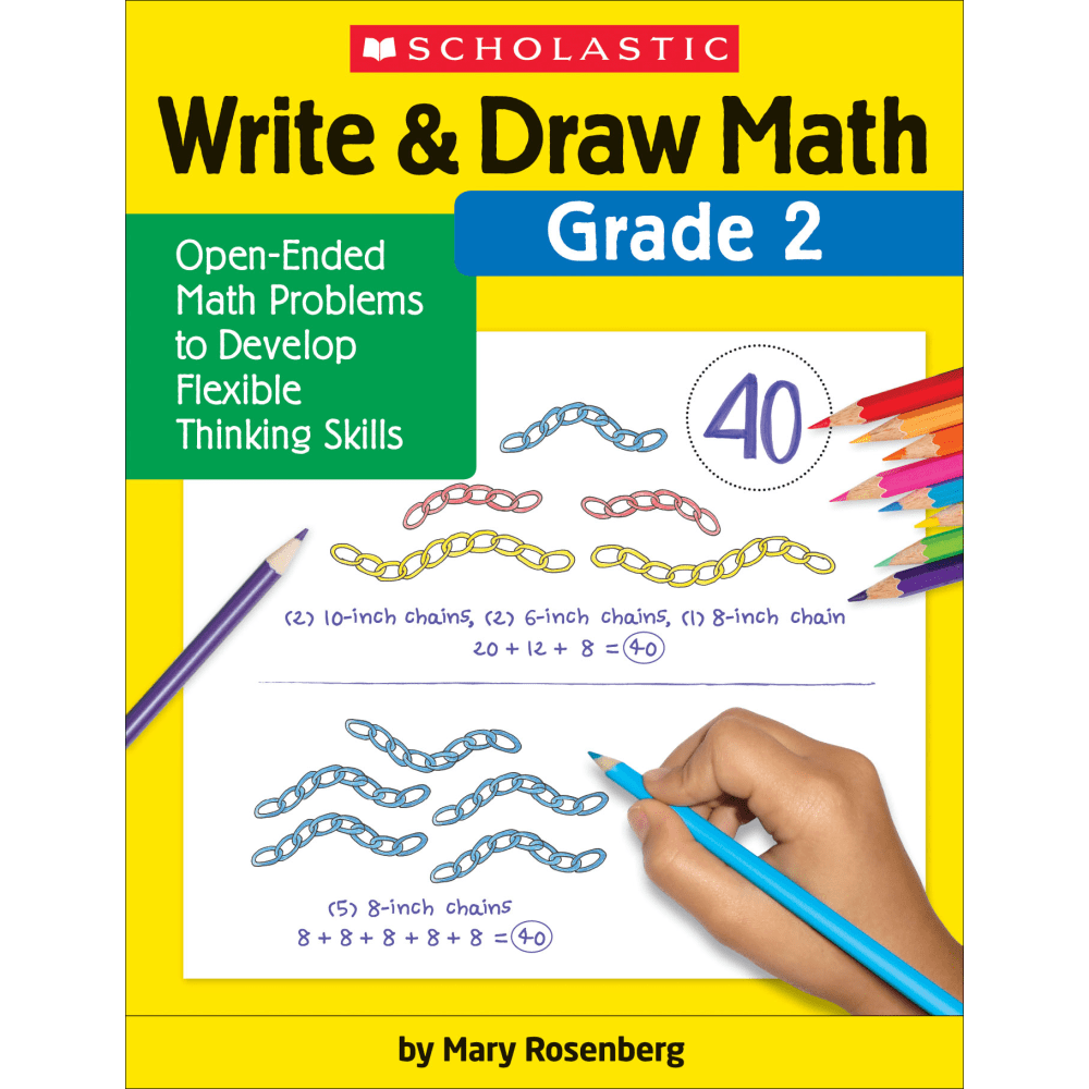 Scholastic Write & Draw Math: Grade 2