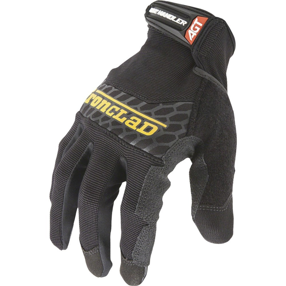 Ironclad Silicone Box-Handler Gloves, Medium, Black