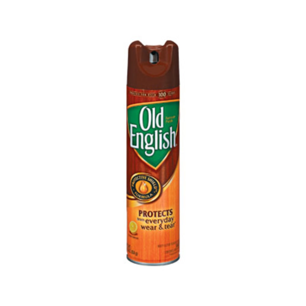 Old English Furniture Polish, Lemon Scent, 12.5 Oz Bottle, Case Of 12