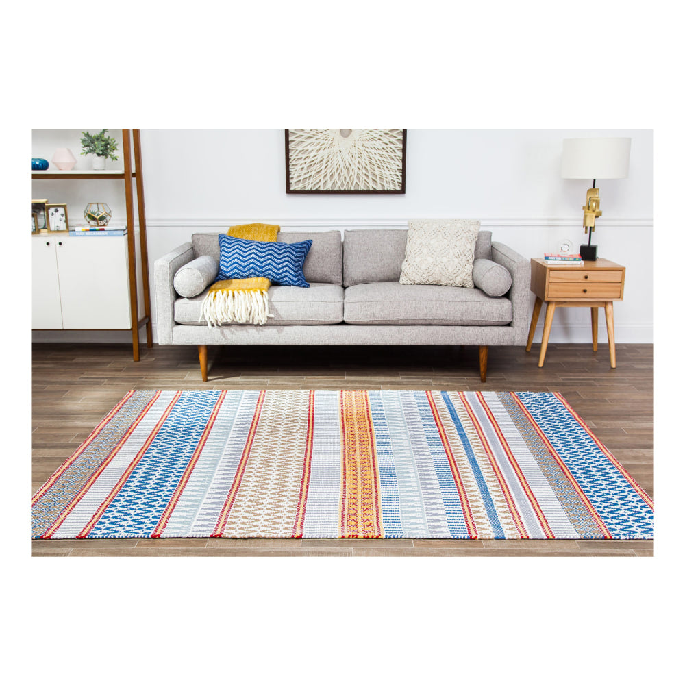 Anji Mountain Malka Patterned Rug, 5ft x 7ft, Multicolor