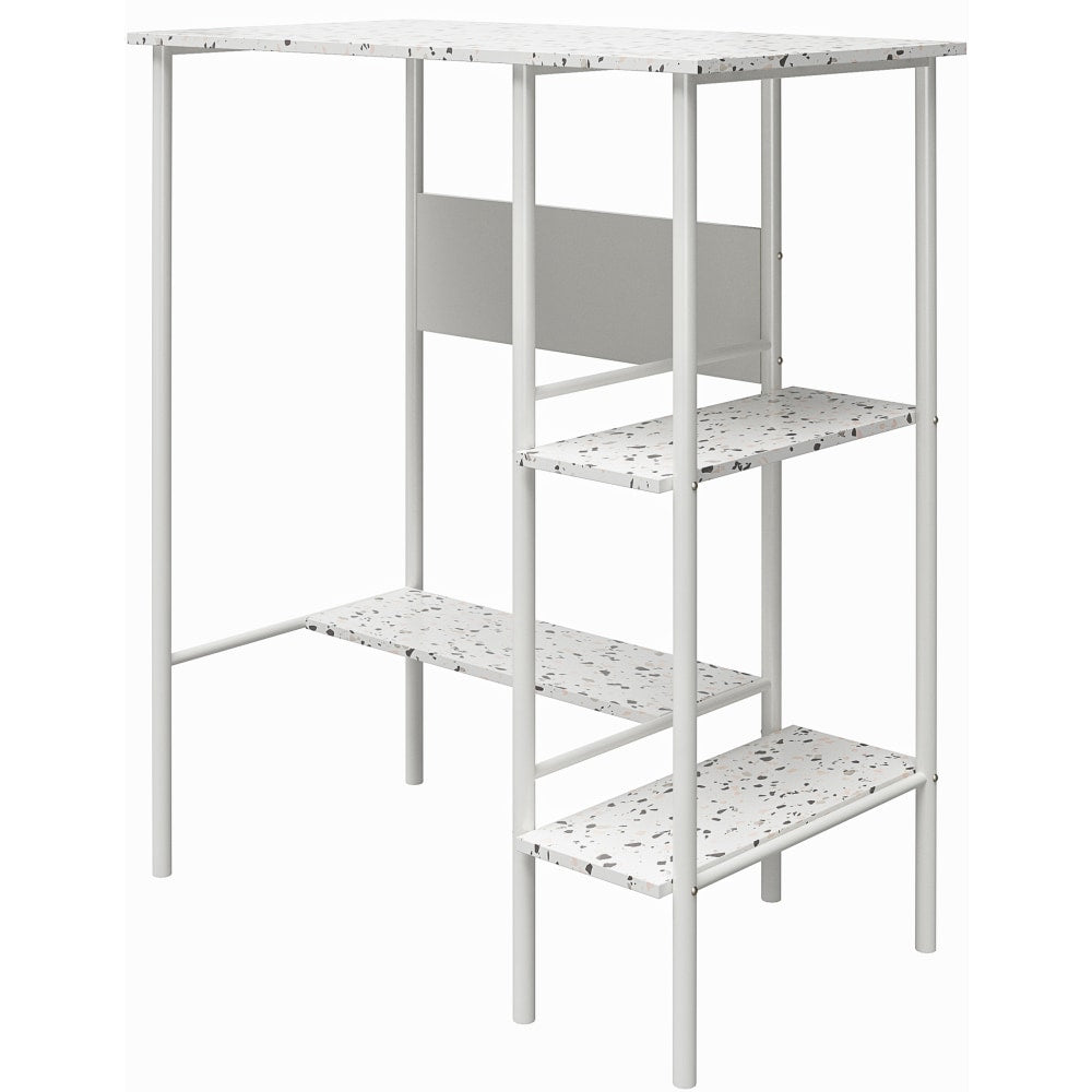 Ameriwood Home Berkeley 36inW Standing Desk, White Marble