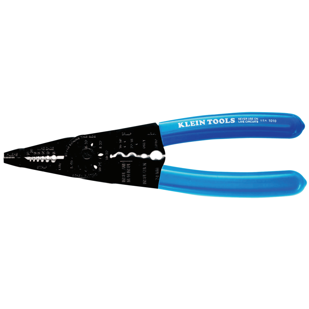 Long-Nose All-Purpose Tools, 8 1/4 in, 10-22 AWG, Blue