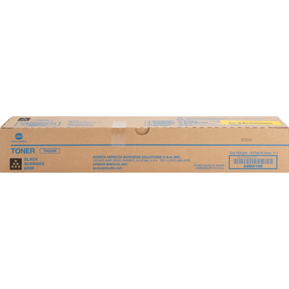 Konica Minolta Original Laser Toner Cartridge - Black - 1 Each - 28000 Pages