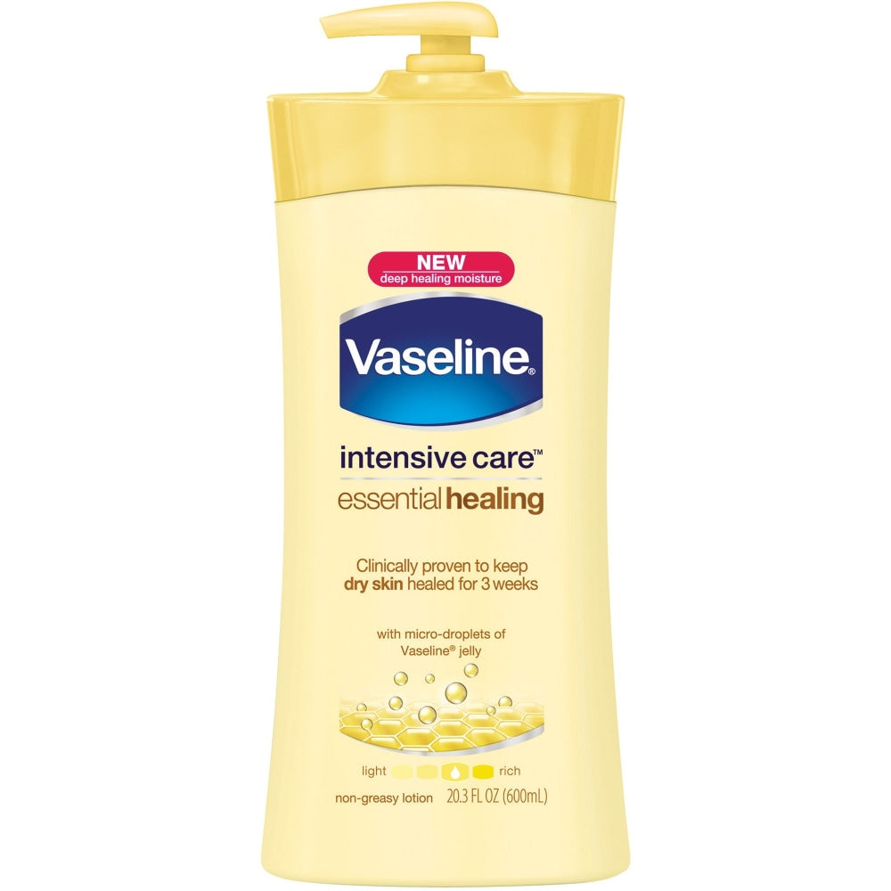 Vaseline Essential Healing Body Lotion, 20.3 Oz.