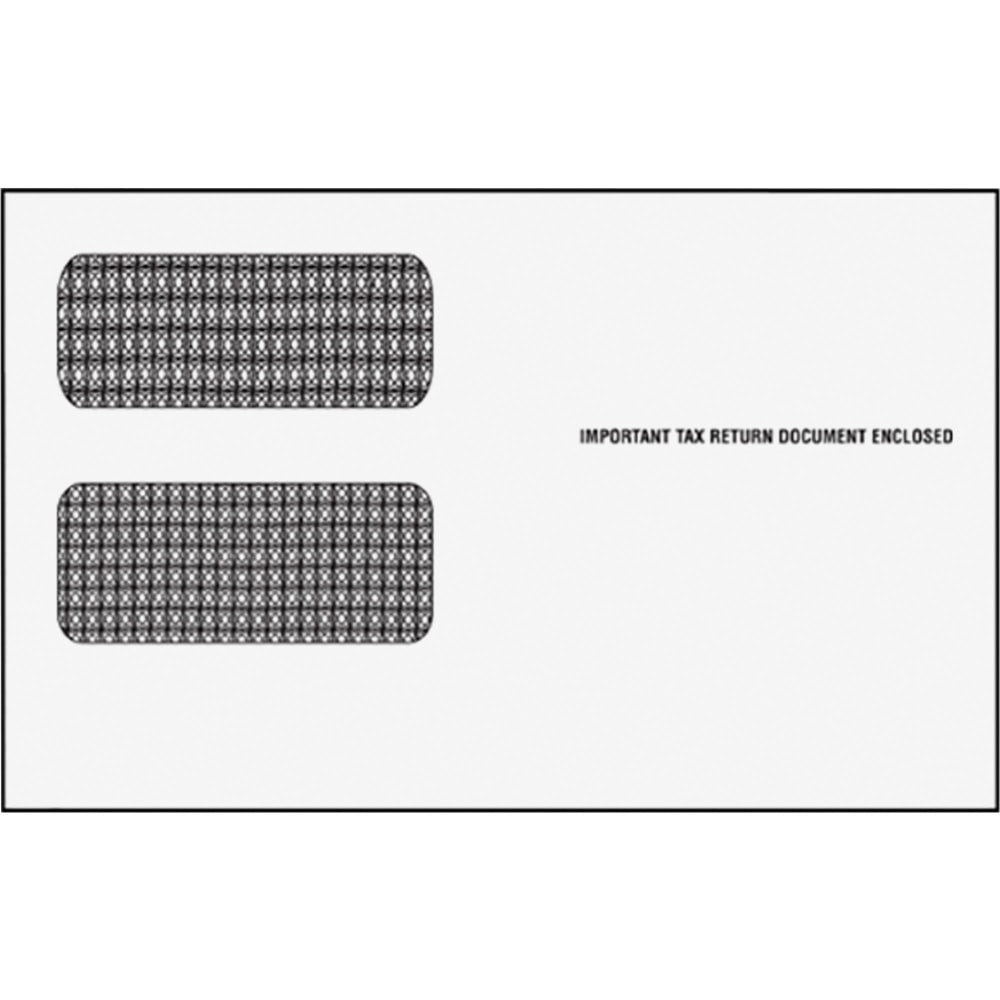 Adams 1098/1099 Tax Form Envelopes - Document - 9in Width x 5 5/8in Length - Gummed - 24 / Pack - White