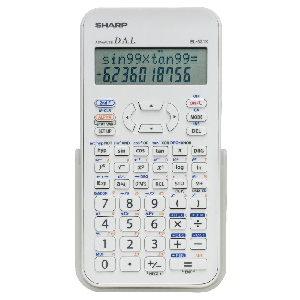 Sharp EL-531XBDW Handheld Scientific Calculator, EL-531XBDW