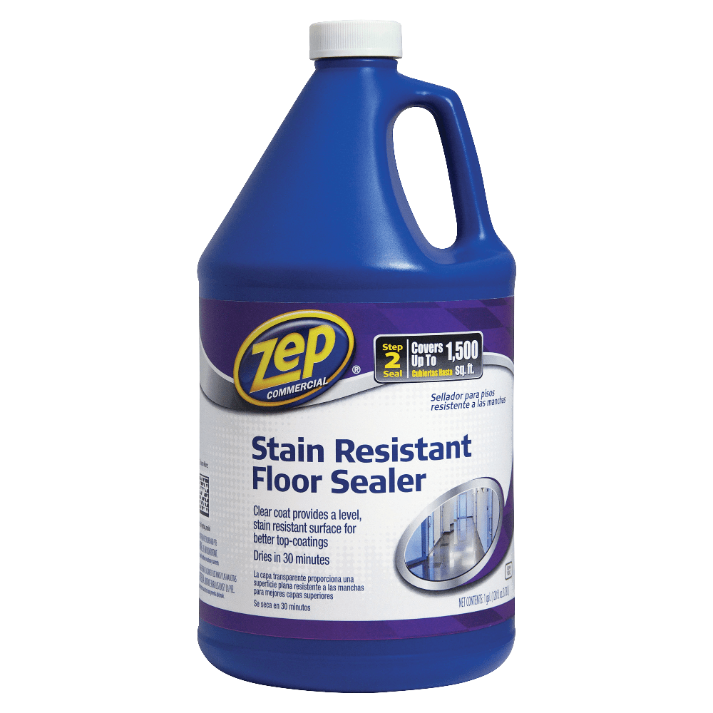 Zep Stain-Resistant Floor Sealer, 128 Oz Bottle