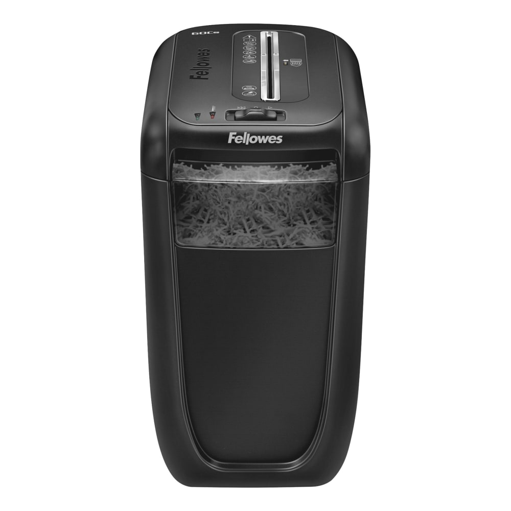 Fellowes 60Cs 10-Sheet Cross-Cut Shredder