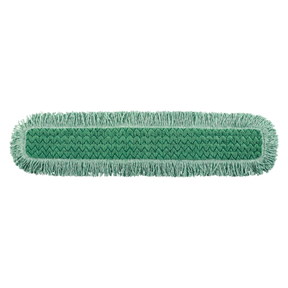 Rubbermaid HYGEN Microfiber Dust Mops, 36in Head, Green, Pack of 6 Dust Mops