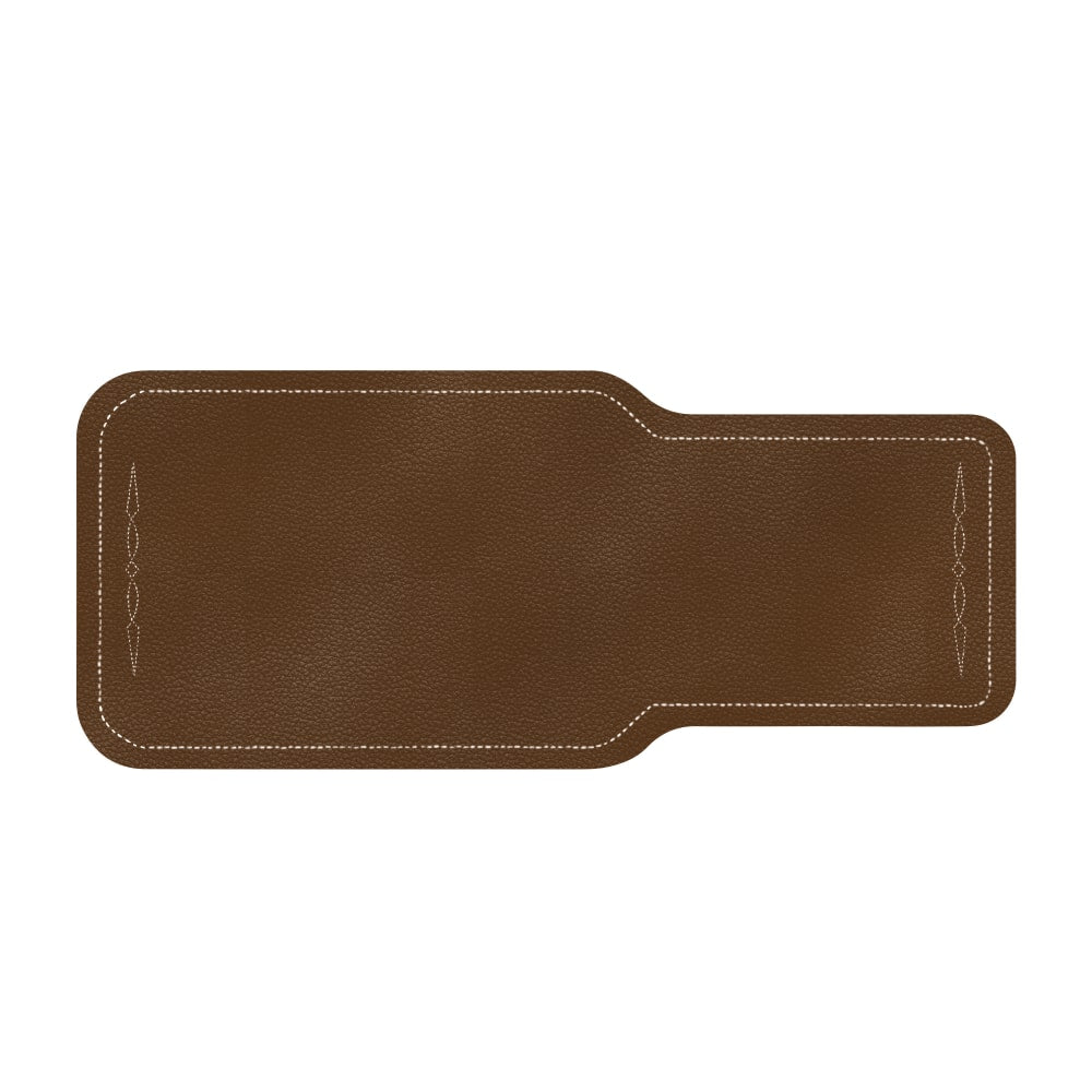 So-Mine Touch Of Class Keyboard Mat, 11-3/4in x 27-3/4in, Brown