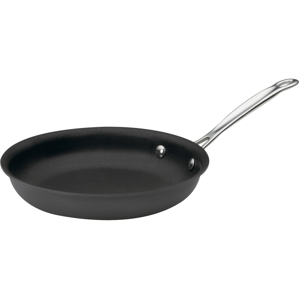 Cuisinart Chefs Classic Non-Stick Hard Anodized - Dishwasher Safe - Stockpot9in Skillet - Titanium, Aluminum Body