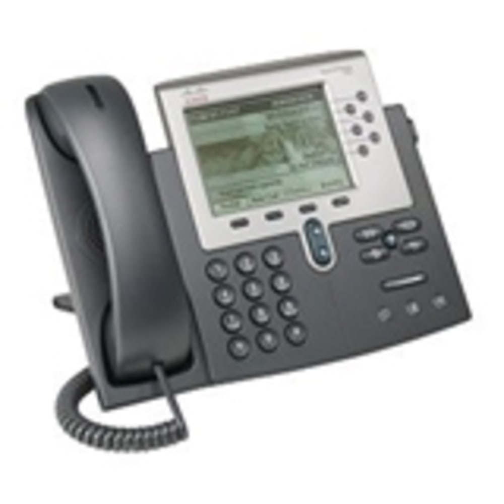 Cisco 7962G Unified IP Phone - 2 x RJ-45 10/100Base-TX , 1 x