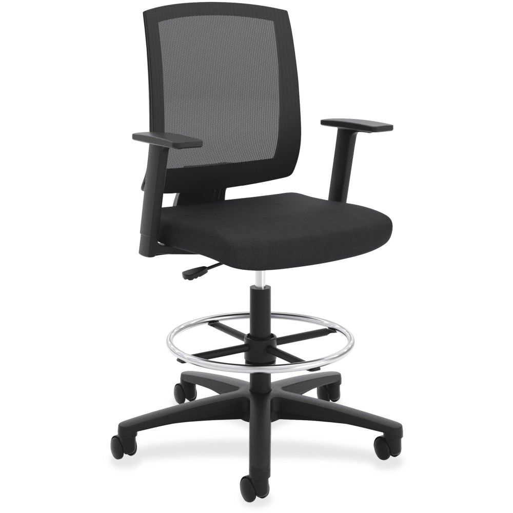 HON Torch Mesh Mid-Back Task Stool, Black Seat, Quantity: 1