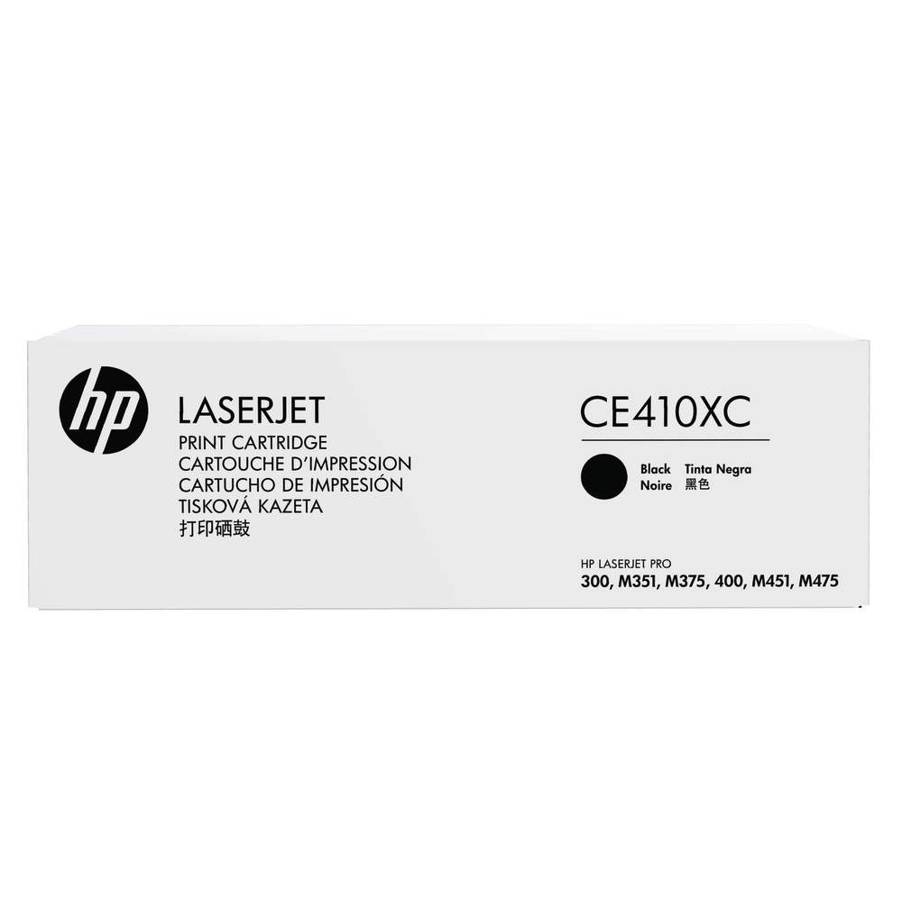 HP 305A Black Toner Cartridge, CE410XC