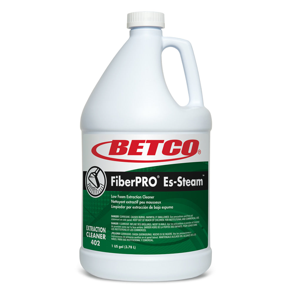 Betco FiberPRO ES-Steam Carpet Cleaner, Fresh Scent, 128 Oz Bottle, Case Of 4