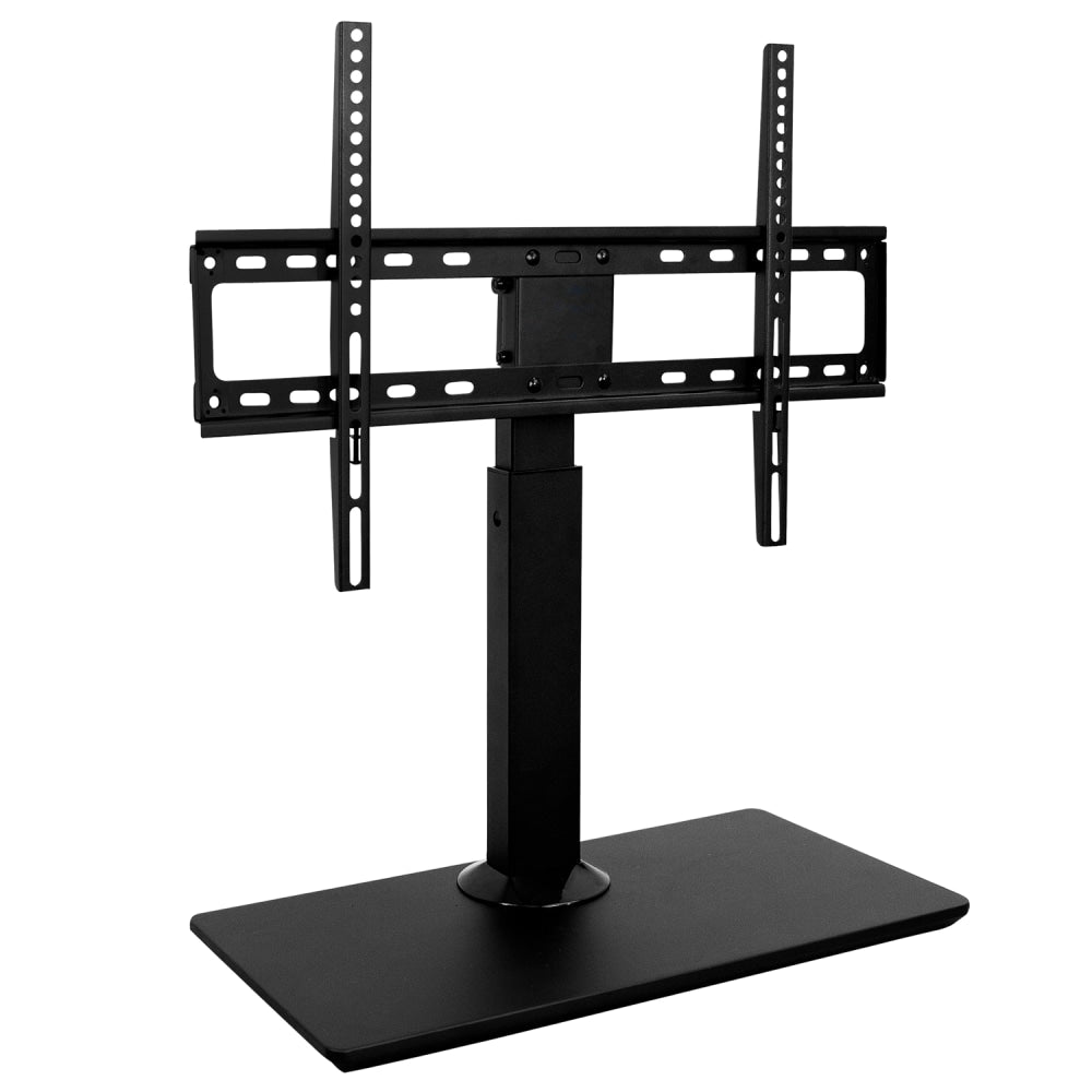 Mount-It! MI-853 Swivel/Tilt Table Top TV Stand For 37 - 70in TVs, 22-11/16inH x 22-3/4inW x 11-3/4inD, Black