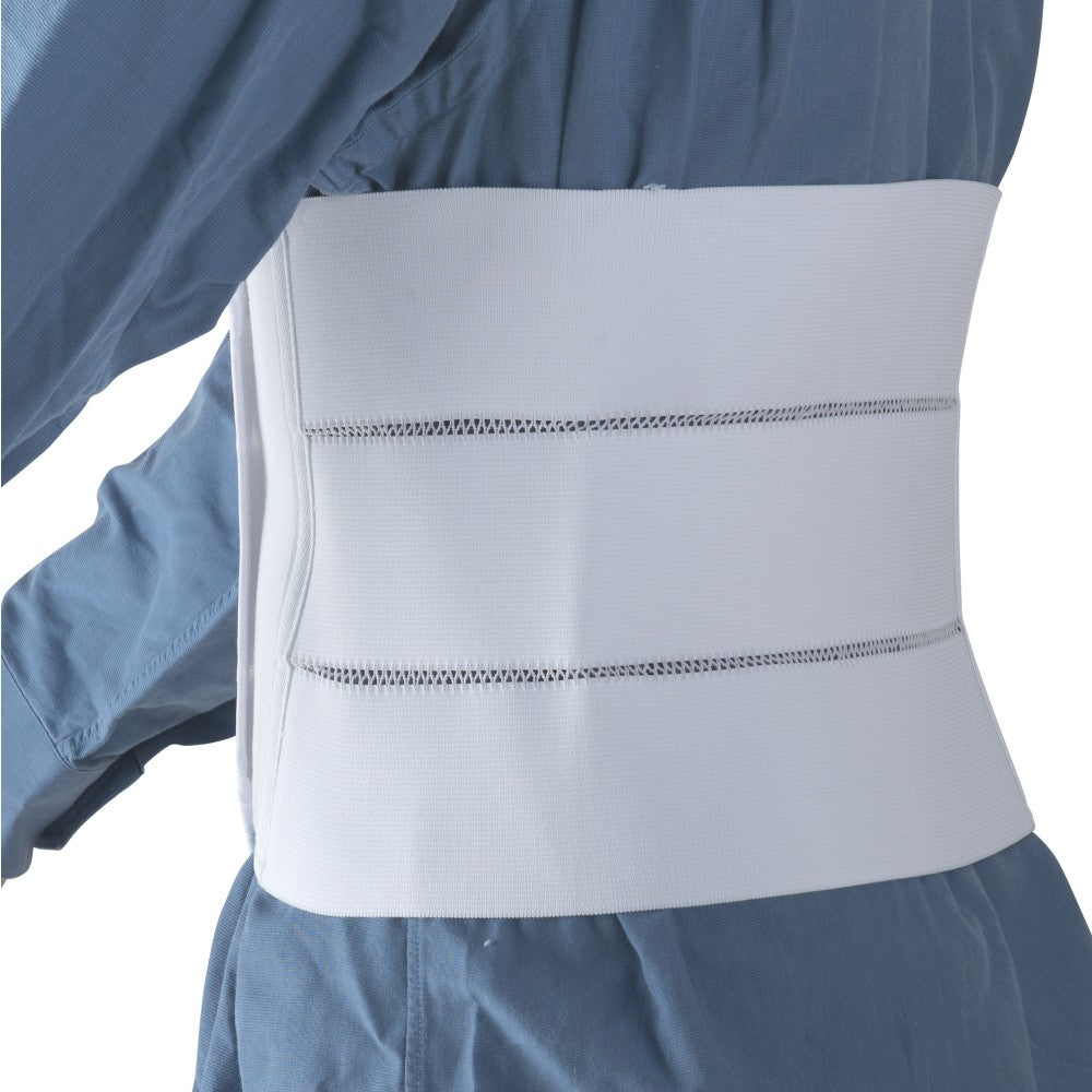 DMI 3-Panel Abdominal Binder, 9in, White