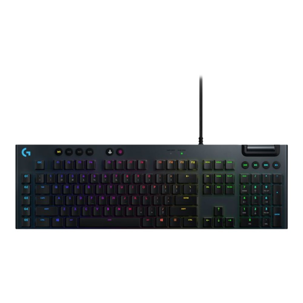 Logitech G815 LIGHTSYNC RGB Mechanical Gaming Keyboard With Low-Profile GL Linear Key Switch