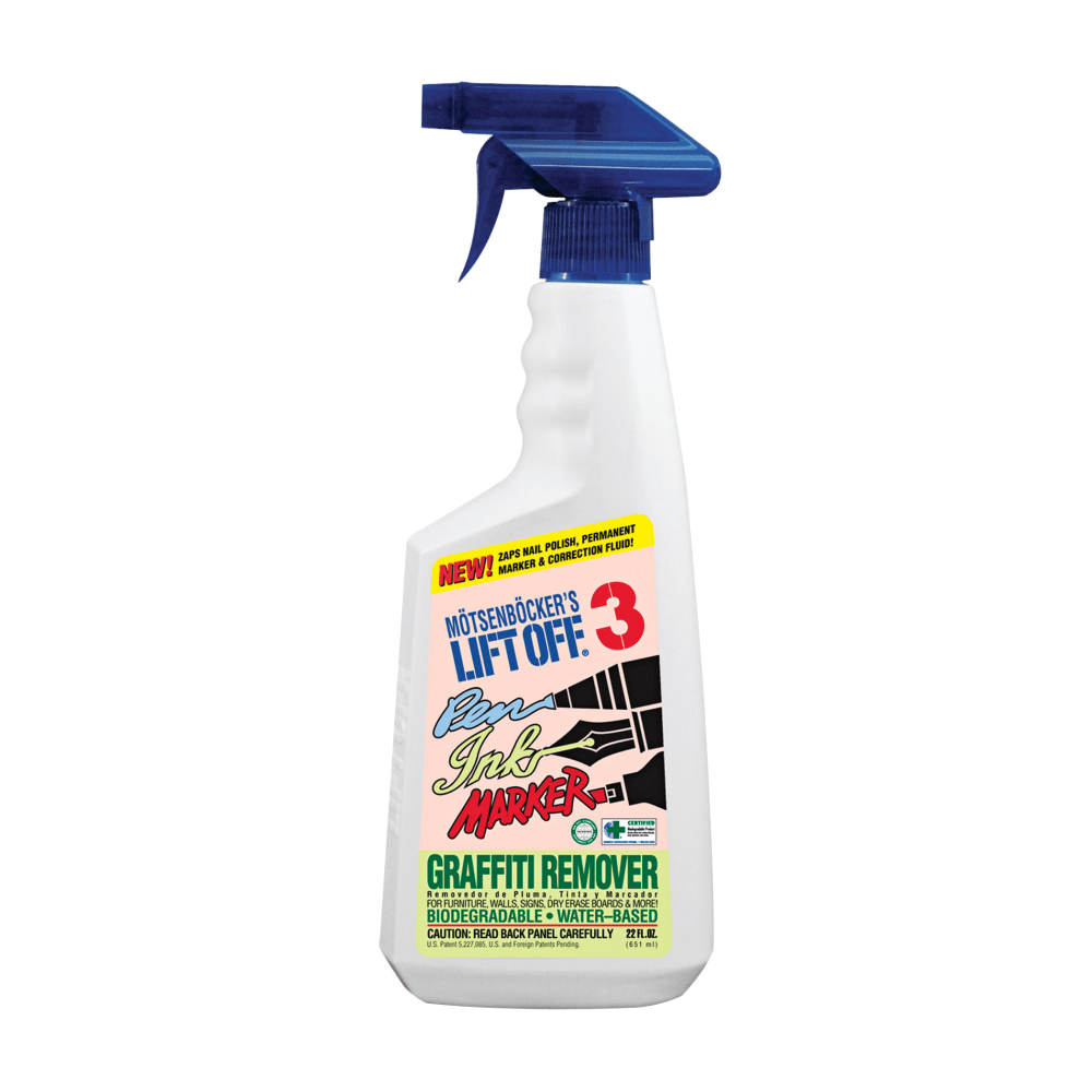 Motsenbockers Lift-Off #3 Pen Ink And Graffiti Remover, 22 Oz Bottle