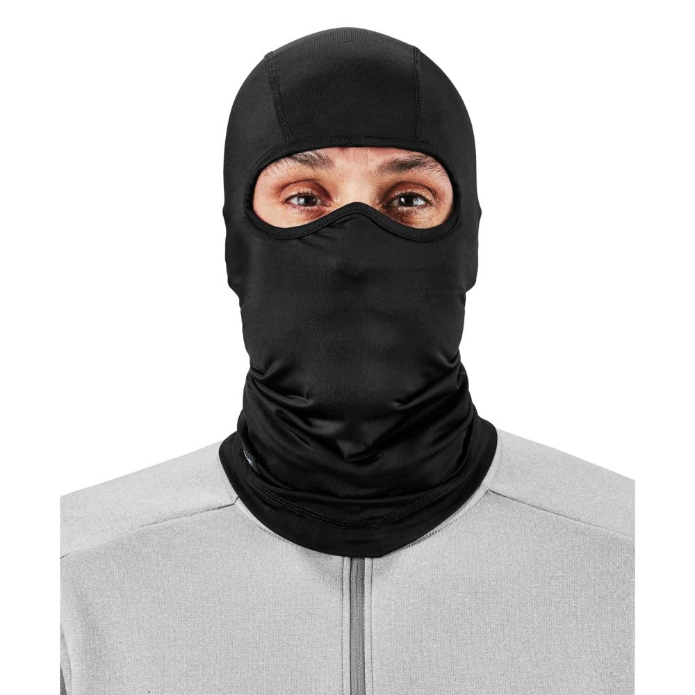 Ergodyne N-Ferno 6832 Spandex Balaclava Face Masks, One Size, Black, Pack Of 12 Masks