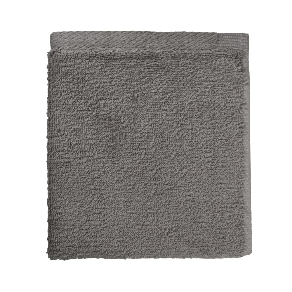 1888 Mills Millennium Wash Cloths, 13in x 13in, Charcoal, Pack Of 144 Wash Cloths