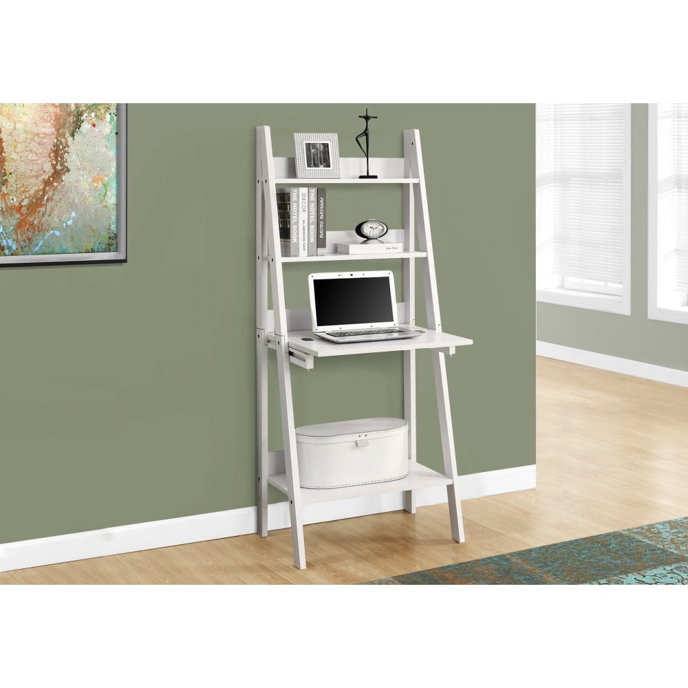 Monarch Specialties Andrea 26inW Standing Computer Desk, White