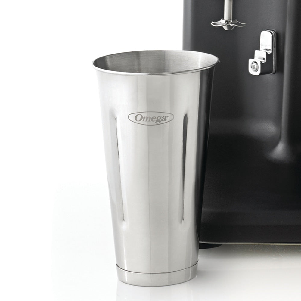 Omega M3000 Triple Spindle Milkshake Maker, Black/Silver