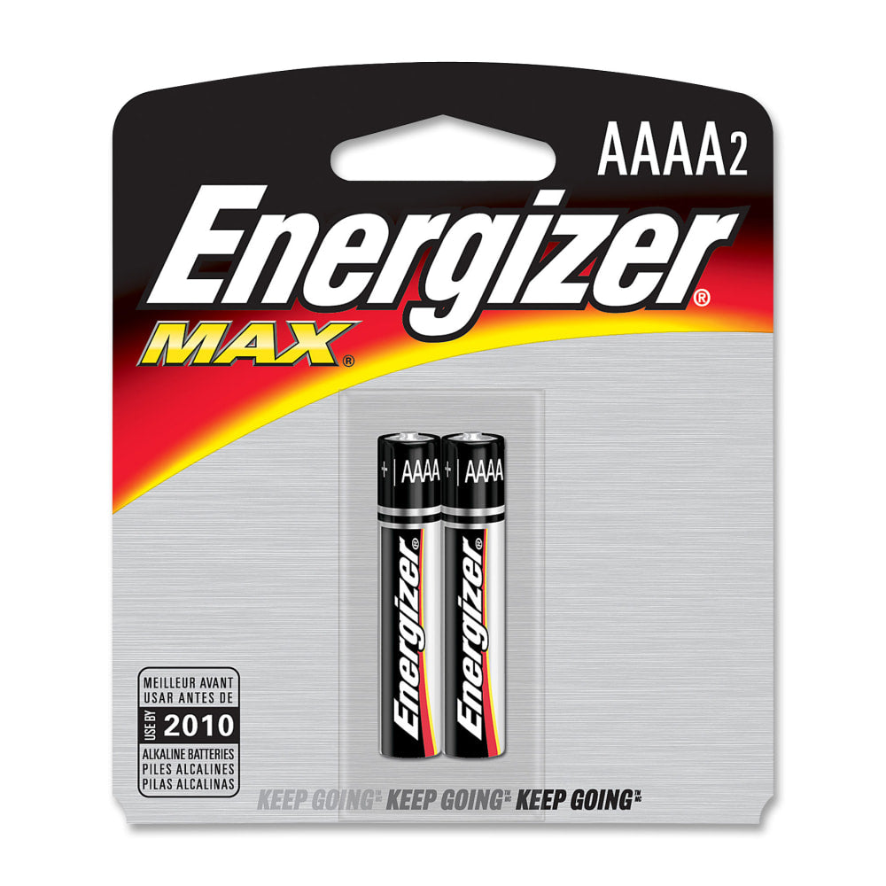 Energizer AAAA Battery 2-Packs - For Multipurpose - AAAA - 24 / Carton