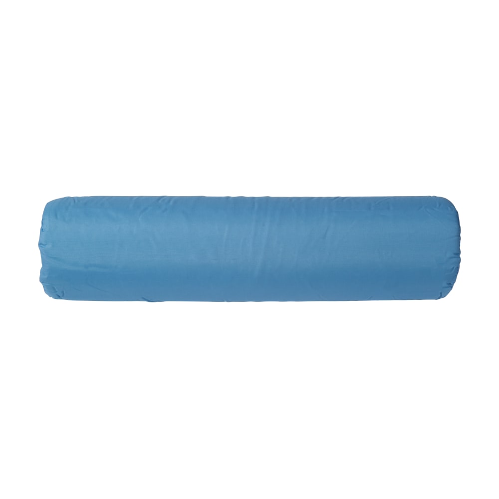 DMI Lightweight Comfort Foam Roll Support Pillow, 3 1/2in x 19in, Blue