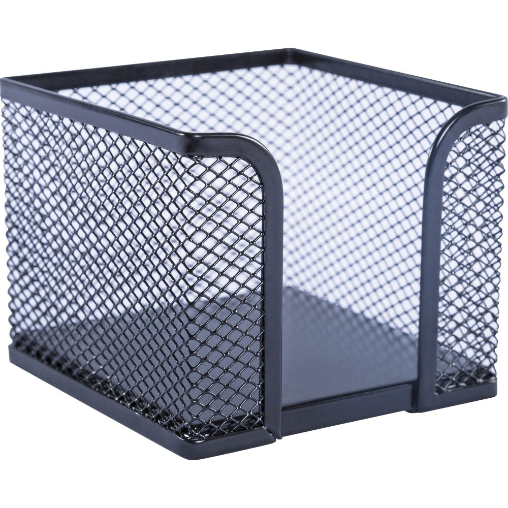 Lorell Mesh Memo Holder, Black