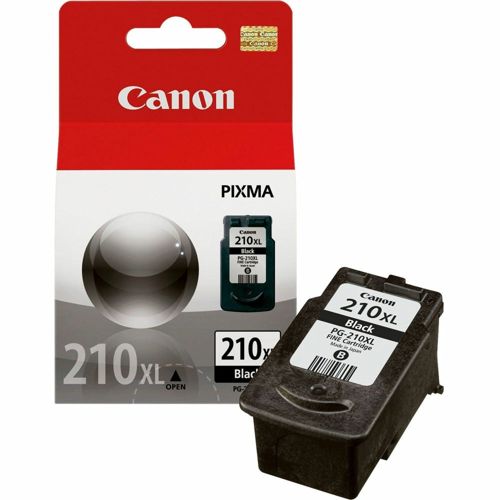 Canon PG-210XL ChromaLife 100+ Black High-Yield Ink Cartridge, 2973B001