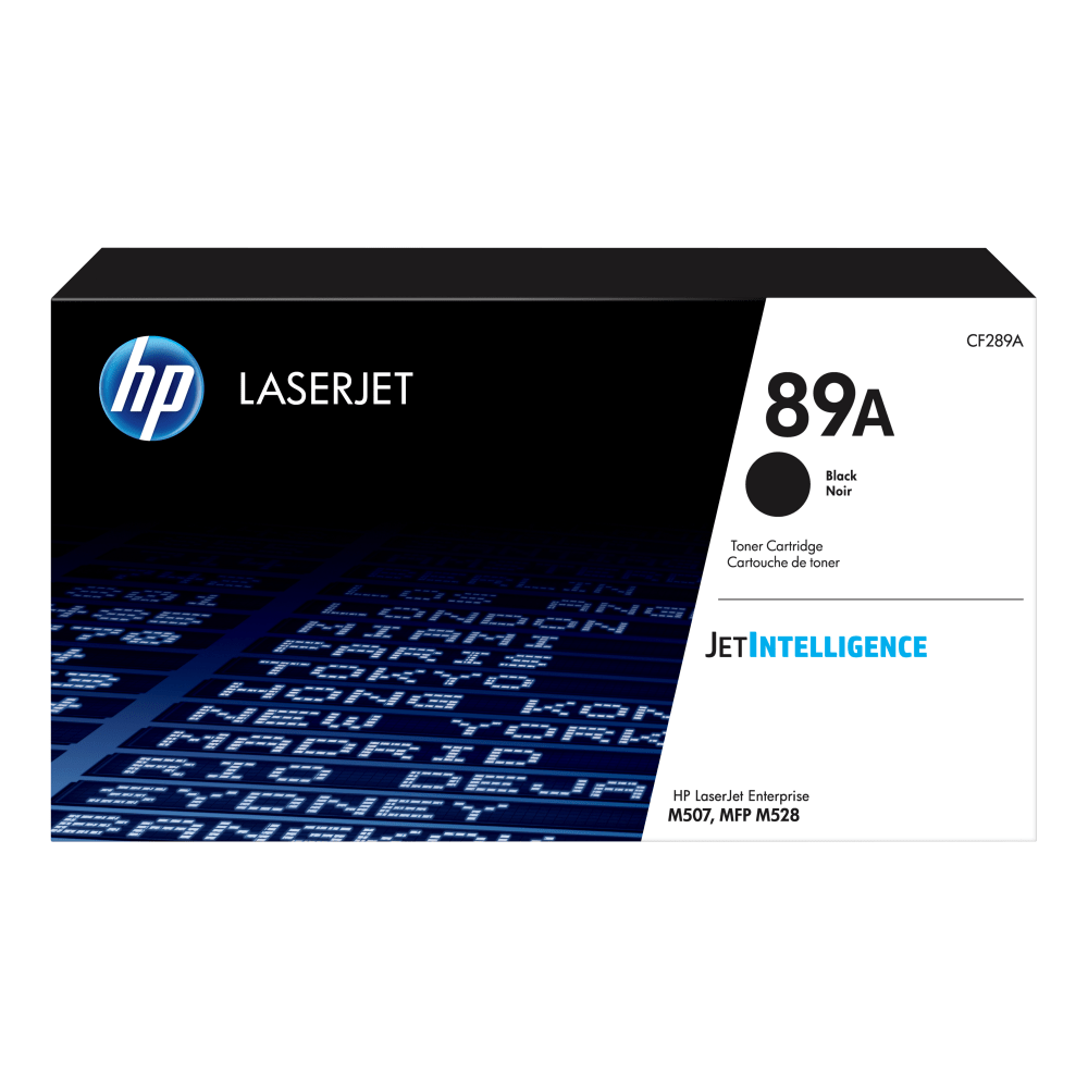 HP 89A Black Toner Cartridge, CF289A