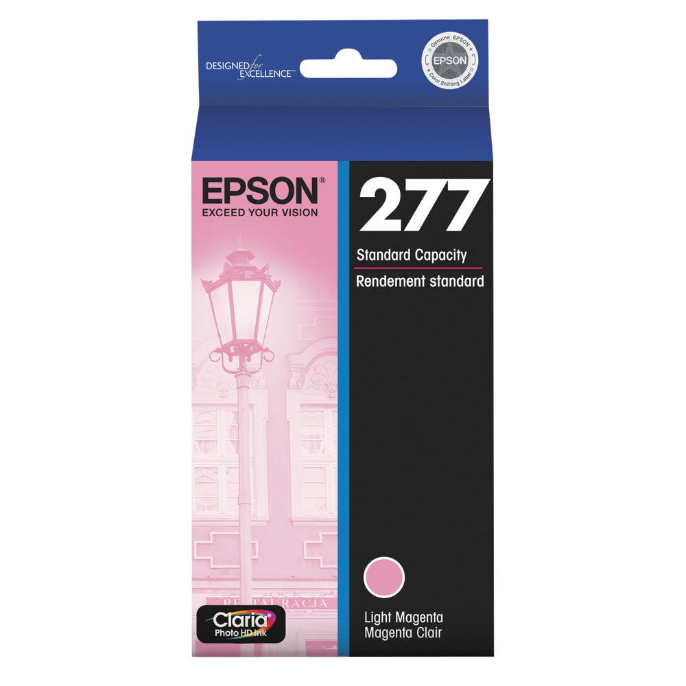 Epson 277 Claria Premium Light Magenta Ink Cartridge, T277620