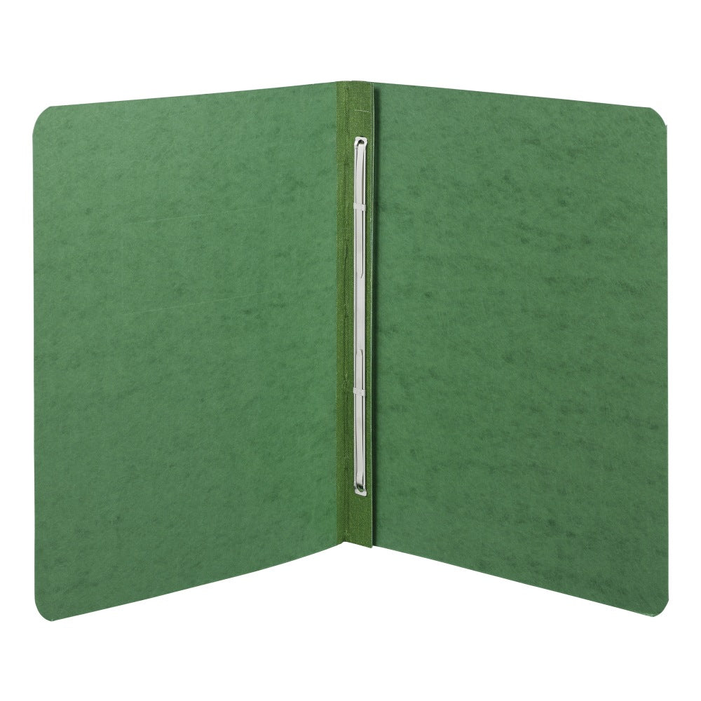 ACCO Presstex Binder, Side Bound, 11in x 8 1/2in, 60% Recycled, Dark Green