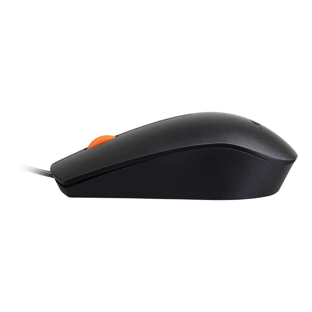 Lenovo 300 USB Optical Mouse, Black, GX30M39704