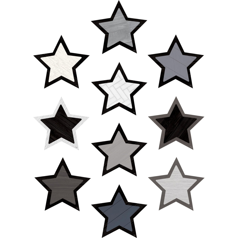 Teacher Created Resources Accents, Modern Farmhouse Stars, 30 Pieces Per Pack, Set Of 3 Packs