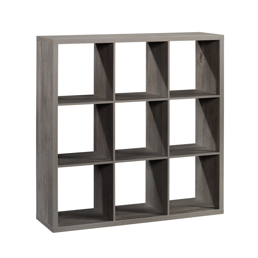 Sauder Select 44inH 9-Cube Storage Bookcase, Mystic Oak