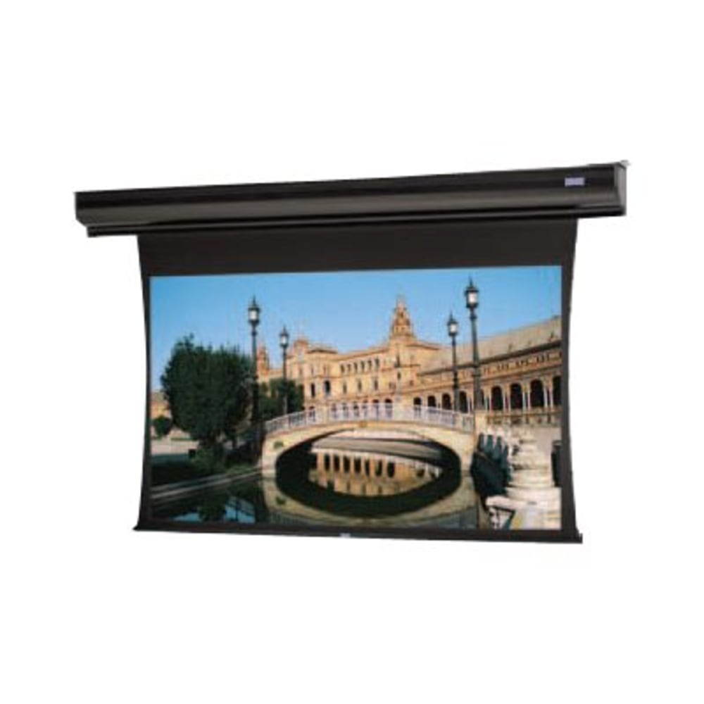 Da-Lite Tensioned Contour Electrol HDTV Format - Projection screen - ceiling mountable, wall mountable - motorized - 120 V - 184in (183.9 in) - 16:9 - Da-Mat - black