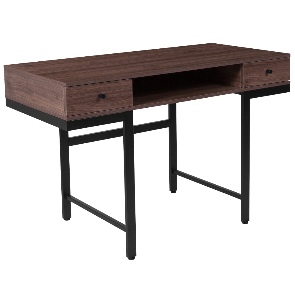 Flash Furniture Bartlett 48inW Computer Desk, Dark Ash